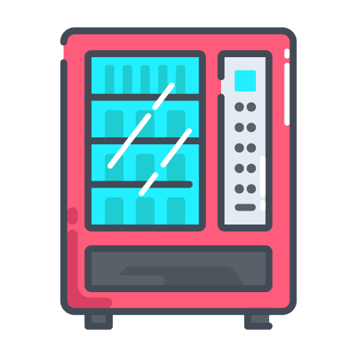 Snacks en dranken automaat bij muziekstudio